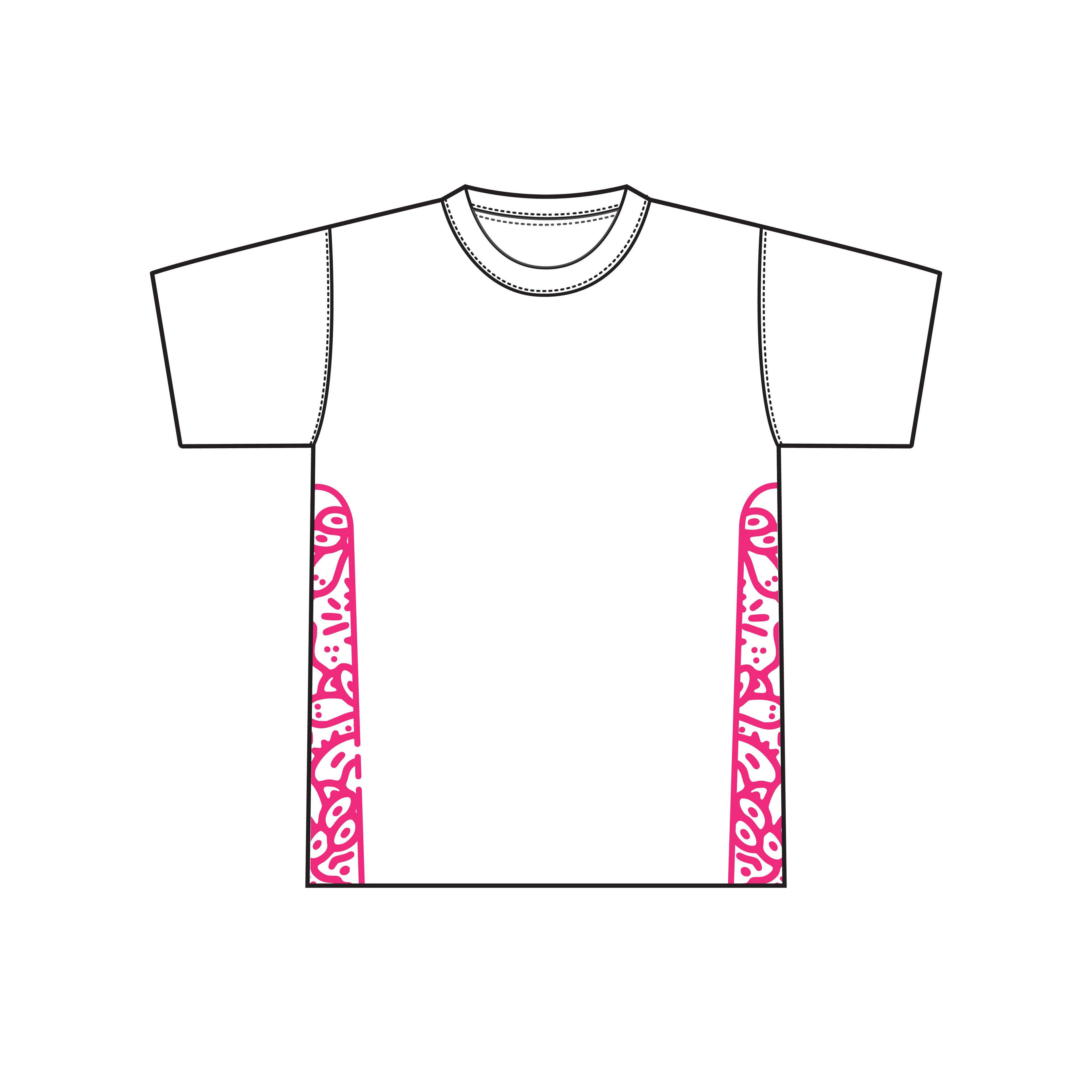 magenta shinikizo tee